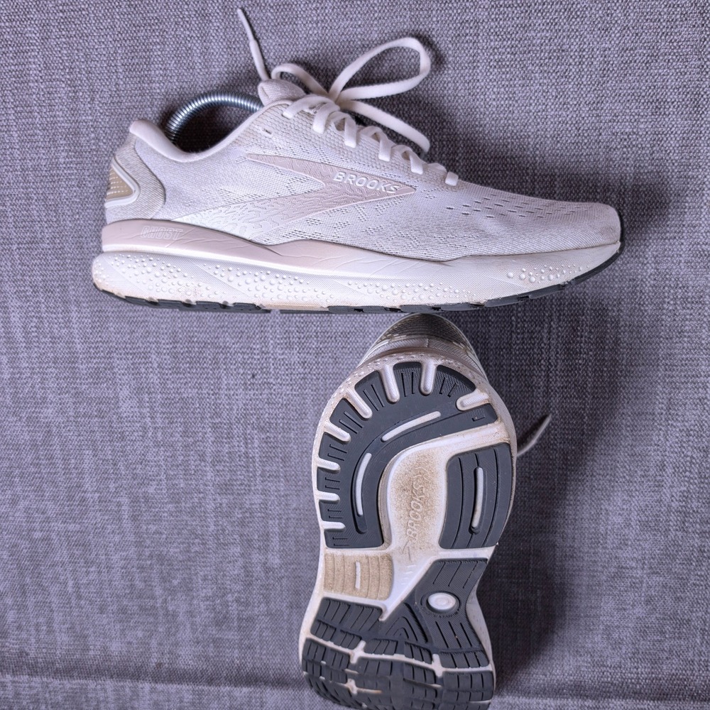 Brooks Ghost 16 Mens 10.5 Beige DNA LOFT Nitrogen Injected 1104181D164